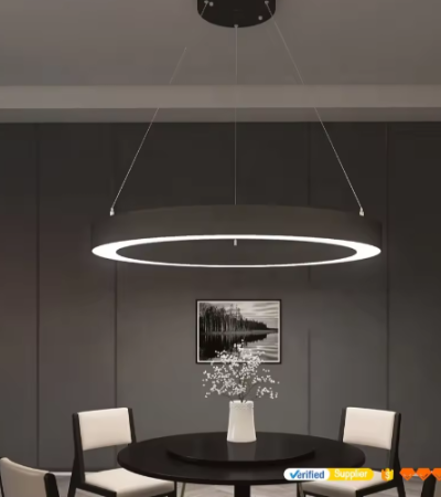 Шинэ бүтээгдэхүүн Kronleuchter Pendelleucht шатны лааны суурь Lampadario лааны суурь & зүүлт LED хөнгөн цагаан хуванцар орчин үеийн - Black/40/Middle/Other/Yes