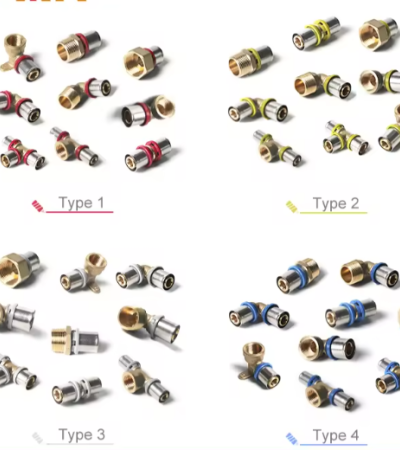 PEX хоолой PN25 32мм гуулин тохой тэнцүү PEX даралтын тохиргоо - ELBOW/16mm/Brass